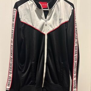 Guess zip up track jacket